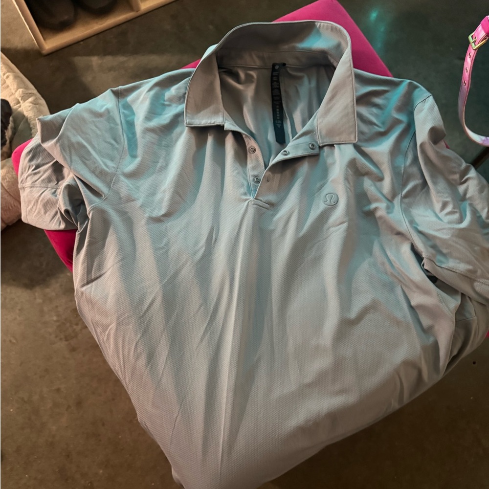 Men's Lululemon Logo Sport  Polo Shirt